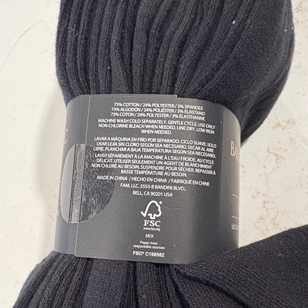 Banana Republic Men's Classic Black Dress Socks - Picture 4 of 5